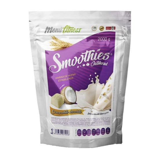 Menufitness Smoothies Oat Meal Chocolate Blanco 2000g