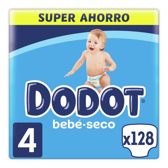 Dodot Box Babybleer Tørre Babybleer Størrelse 4 128uds
