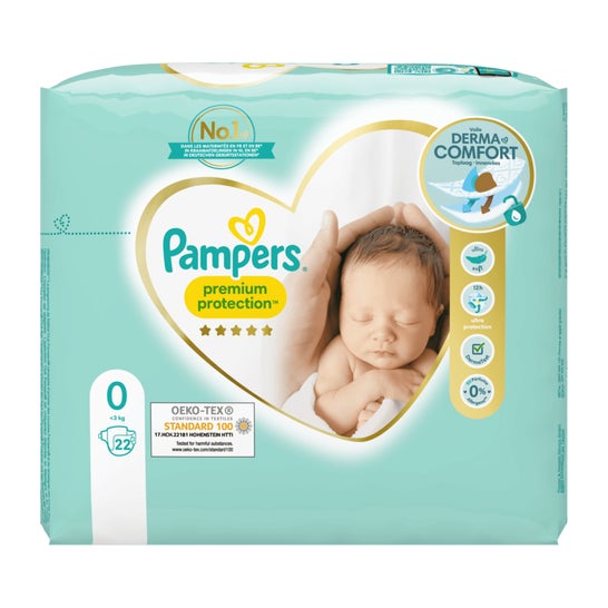 Pampers New Baby Pañales, talla 1, 74 unidades