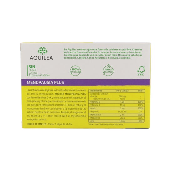 Aquilea Menopausia Plus 30caps
