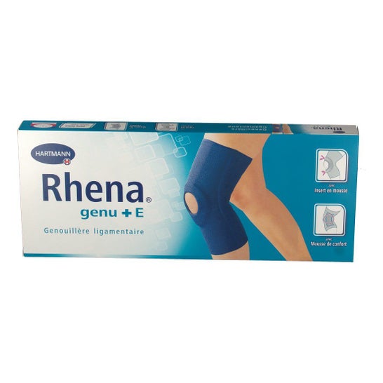 Rhena Genu+ E Rodillera Azul Marino 46-52cm Talla 5 1ud