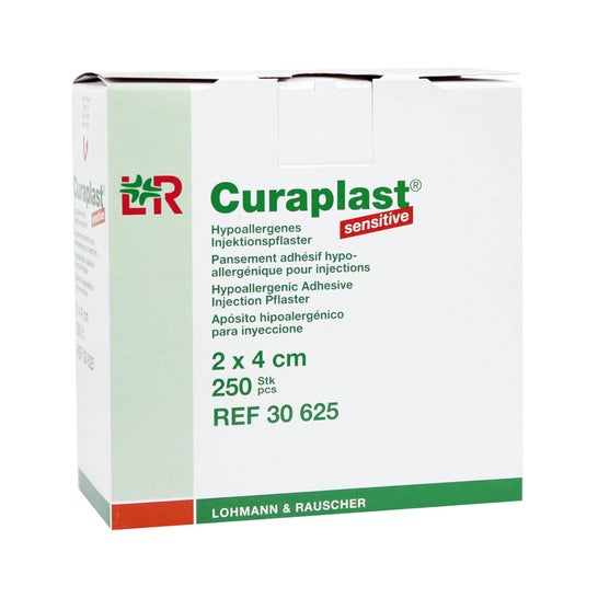 Lohmann Curaplast Sensitive 2x4cm 250uds