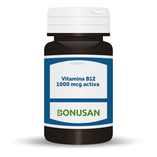 Bonusan Vitamine B12 1000mcg Actief 90 Sublinguale Tabletten