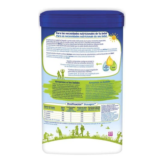 Miltina 1 Latte per neonati 800g Miltina 1 Latte per neonati 800g