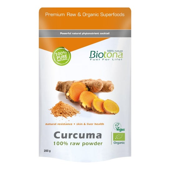 Biotona Curcuma Raw Powder Bio 200g