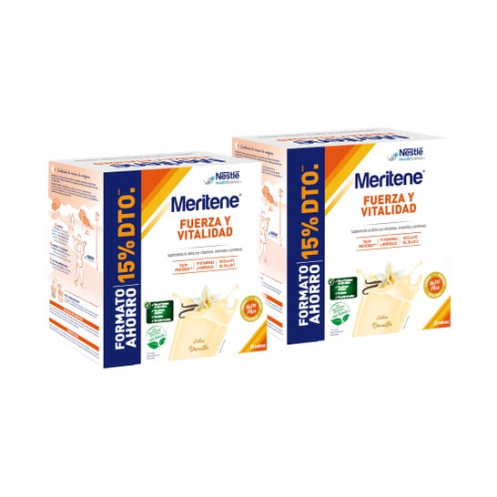 Meritene Kraft und Vitalität Vanille 2x30 Beutel
