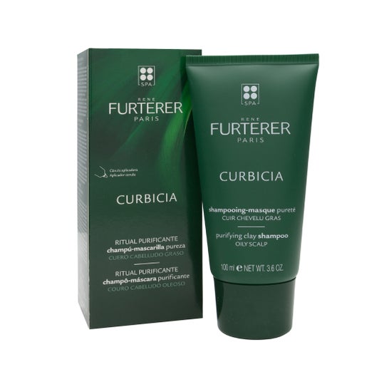René Furterer Curbicia shampoo-maske fedtet hår 100ml