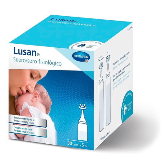 Lusan® suero fisiológico monodosis 5mlx30uds