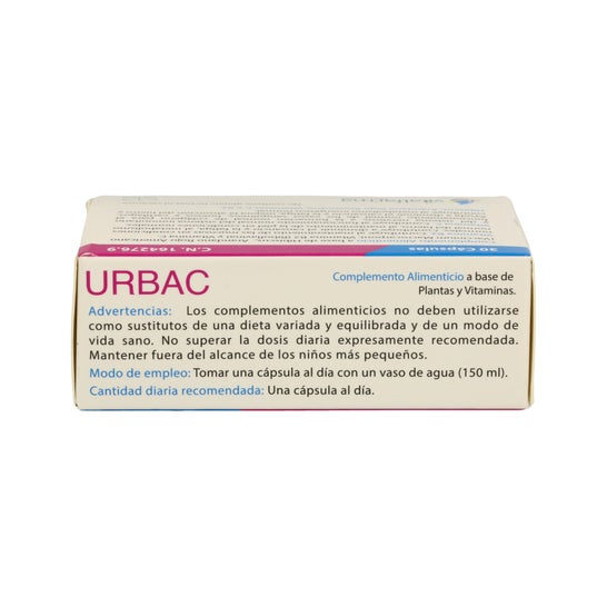 Vitalfarma Urbac 30caps