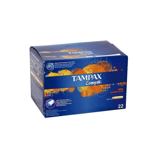Tampax Compak super plus 22 uds
