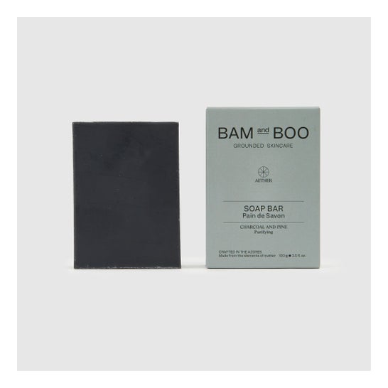 Bamandboo Soap Bar Charcoal and Pine 100g