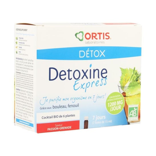 Ortis Detoxine Express Pomegranate Bio 7x15ml | PromoFarma