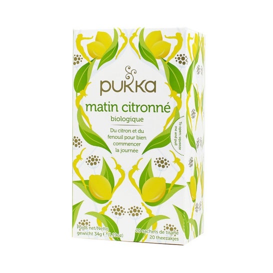 Pukka Infusión Morning Limon Bio 20 Sobres