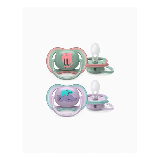 Philips Avent Chupete Ultra Air 6-18Meses 2uds