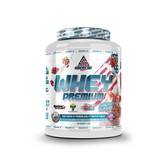 American Suplement Proteina Whey Strawberry 2kg