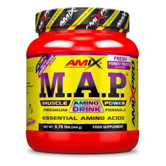Amix AmixPro M.A.P. Muscle Amino Power Powder Frutas del Bosque 344g