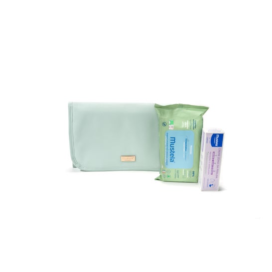 Mustela Kit Neceser Cambio Pañal Menta
