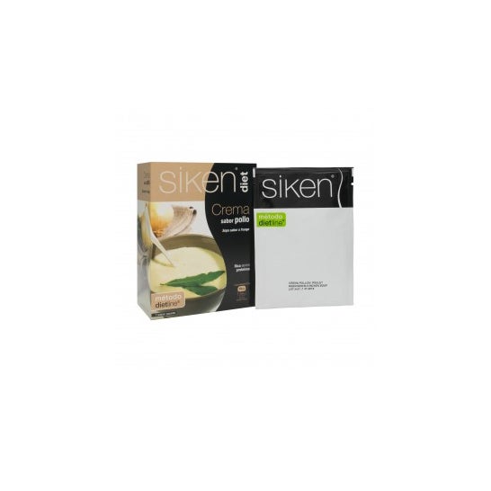 Siken Diet crema de pollo 7 Sobres