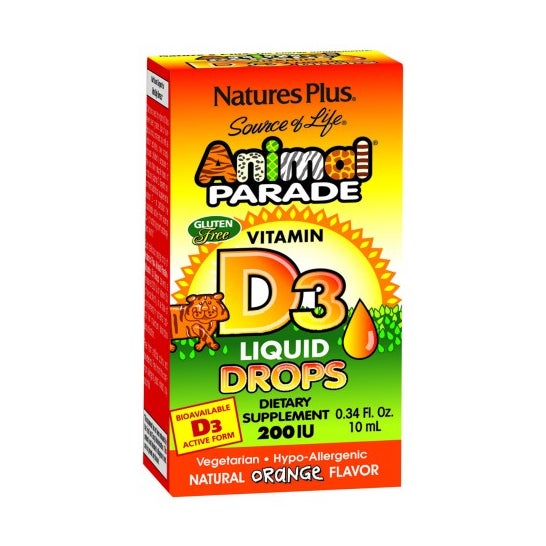 NaturesPlus Animal Parade Vitamina D3 10ml
