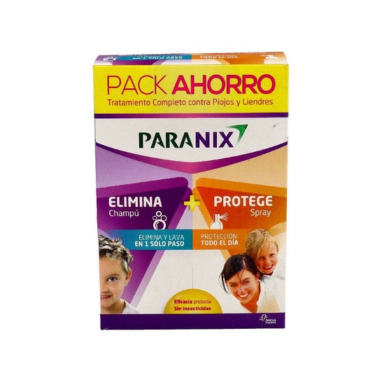 Paranix Pack Elimina2 Champú 200 Ml + Spray 100 Ml