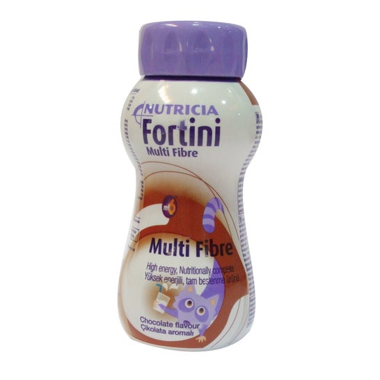 Nutricia Fortini Multi Fibre 1.0 Chokolade 24x200ml