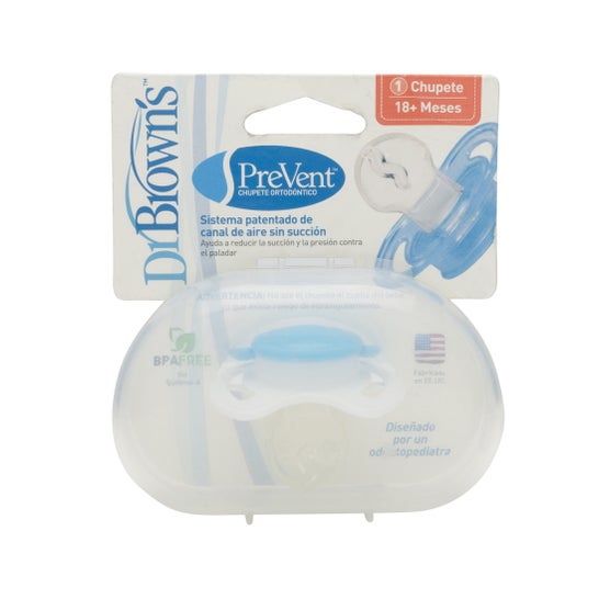 Dr Brown'S Prevent Chupete Silicona Color Dibujos +12 Meses 1 ud