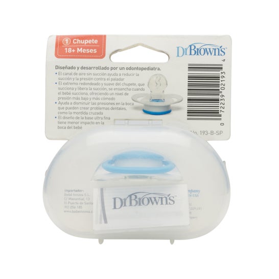 Dr Brown'S Prevent Chupete Silicona Color Dibujos +12 Meses 1 ud