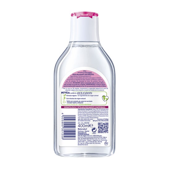 Nivea Agua Micelar Piel Seca 400 ml