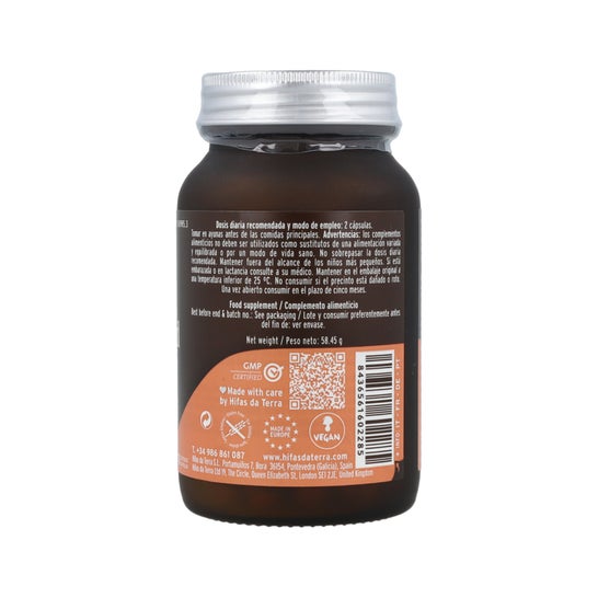 Hifas da Terra Mico Cord-Cordiceps 70 caps