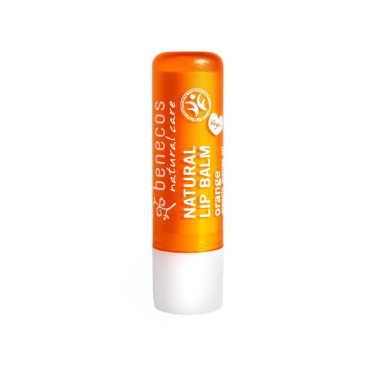 Benecos Cosmeticos Balsamo Labial Vegano Naranja 48g