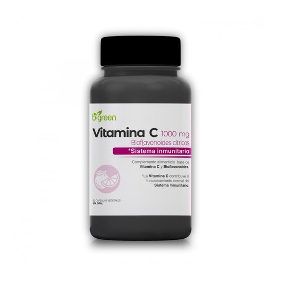 B-Green C-vitamin 1000Mg 90 kapsler