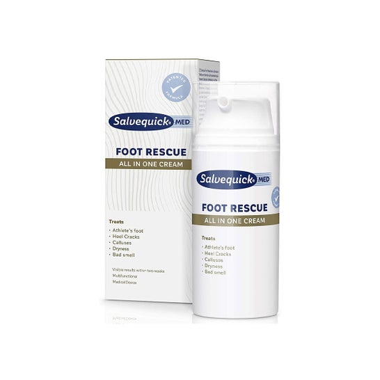Salvequick Med Foot Rescue Multifunktionel creme 100ml