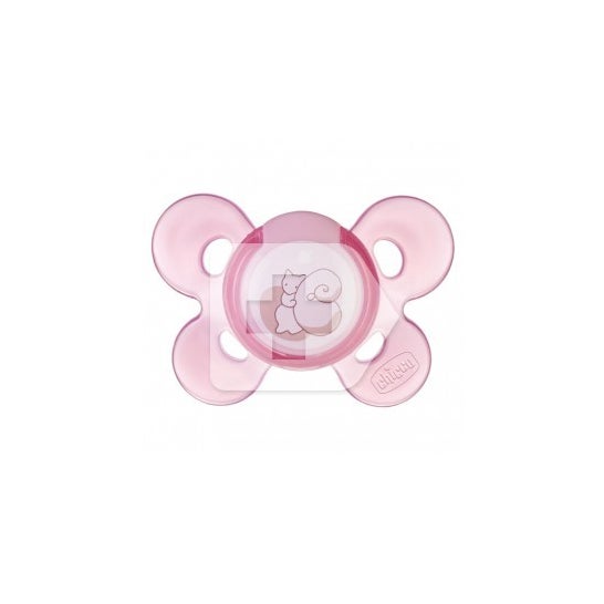 Chupete Silicona Chicco® Physio Anatómico Confort 0 M+ Rosa