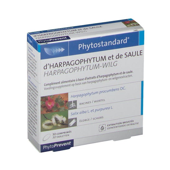 Pileje Phytostandard Harpagophytum en wilgentabletten Pileje 30 tabletten