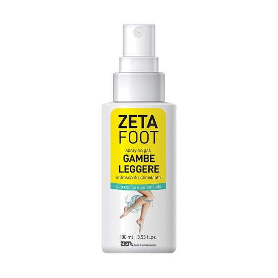Zeta Foot Spray No Gas Gambe Leggere 100ml