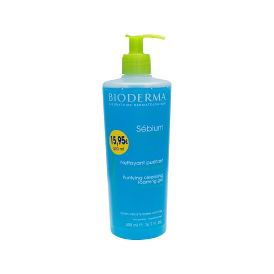 bioderma sebium moussant gel 500ml promofarma