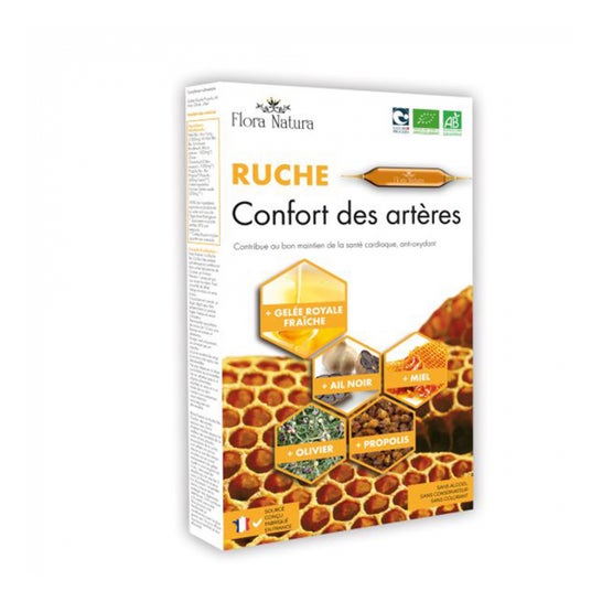 Flora Natura Ruche Confort Arterial Bio 10x15ml | PromoFarma