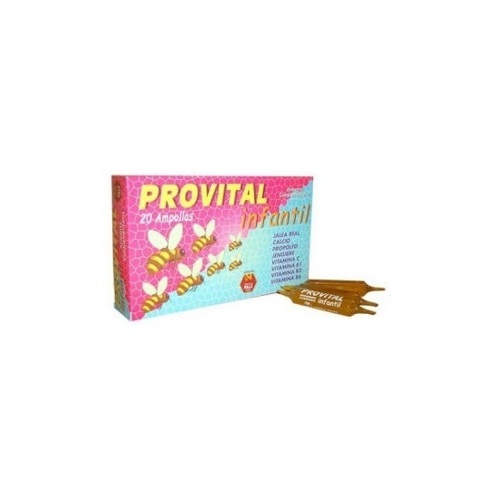 Provital infantil Jalea 20 Ampollas