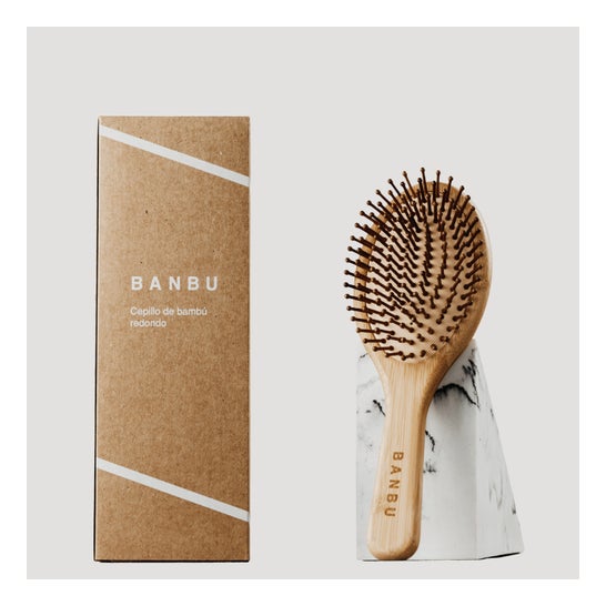 Banbu Round Hair Brush 1piece