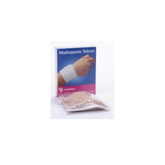 Medilast muñequera velcro beige T-L 1 ud