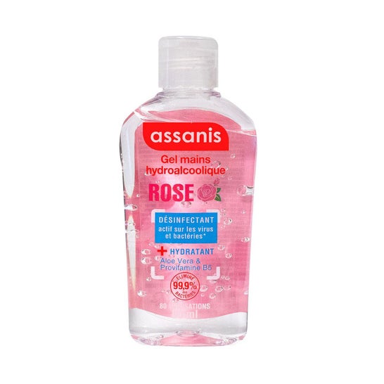 Assanis Hydroalcoholische Hand Gel Roze 80ml