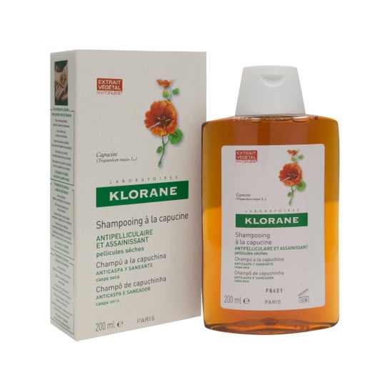 Klorane anti-roos shampoo nasturtium extract 200ml