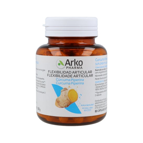 Arkopharma Arkocápsulas Cúrcuma Piperina 80caps