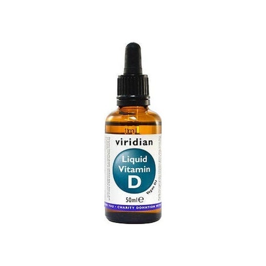 Viridian Vitamina D3 Líquida Vegana 2000iu 50ml