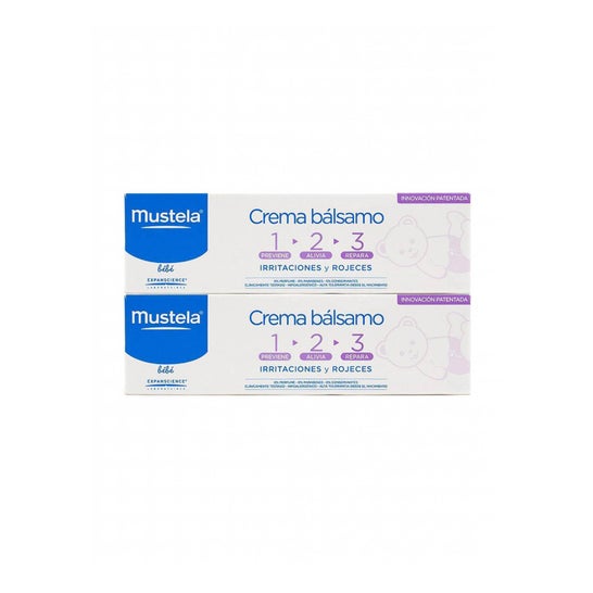 Mustela Balsam kremowy Opakowanie 1 2 3 2x50ml