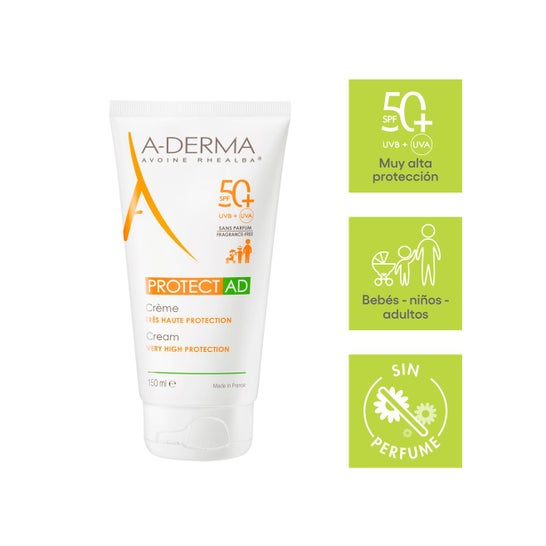 A-Derma Protect AD Crema Solar SPF50+ 150ml