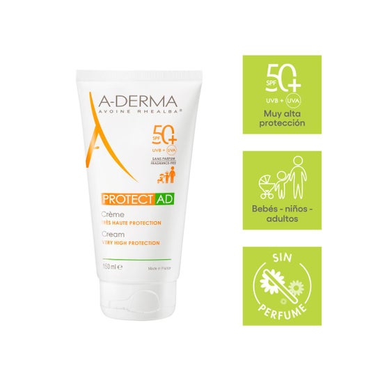 A-Derma Protect AD Crema Solar SPF50+ 150ml