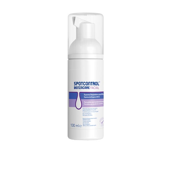 Benzacare Spotcontrol Facial Purifying Cleansing Foam 130ml