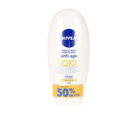 regiment verkoudheid Il Nivea Pack Hand Cream Q10 Anti-Aging 2x100ml | PromoFarma