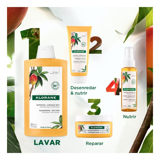 Klorane Champú al Mango 200 ml